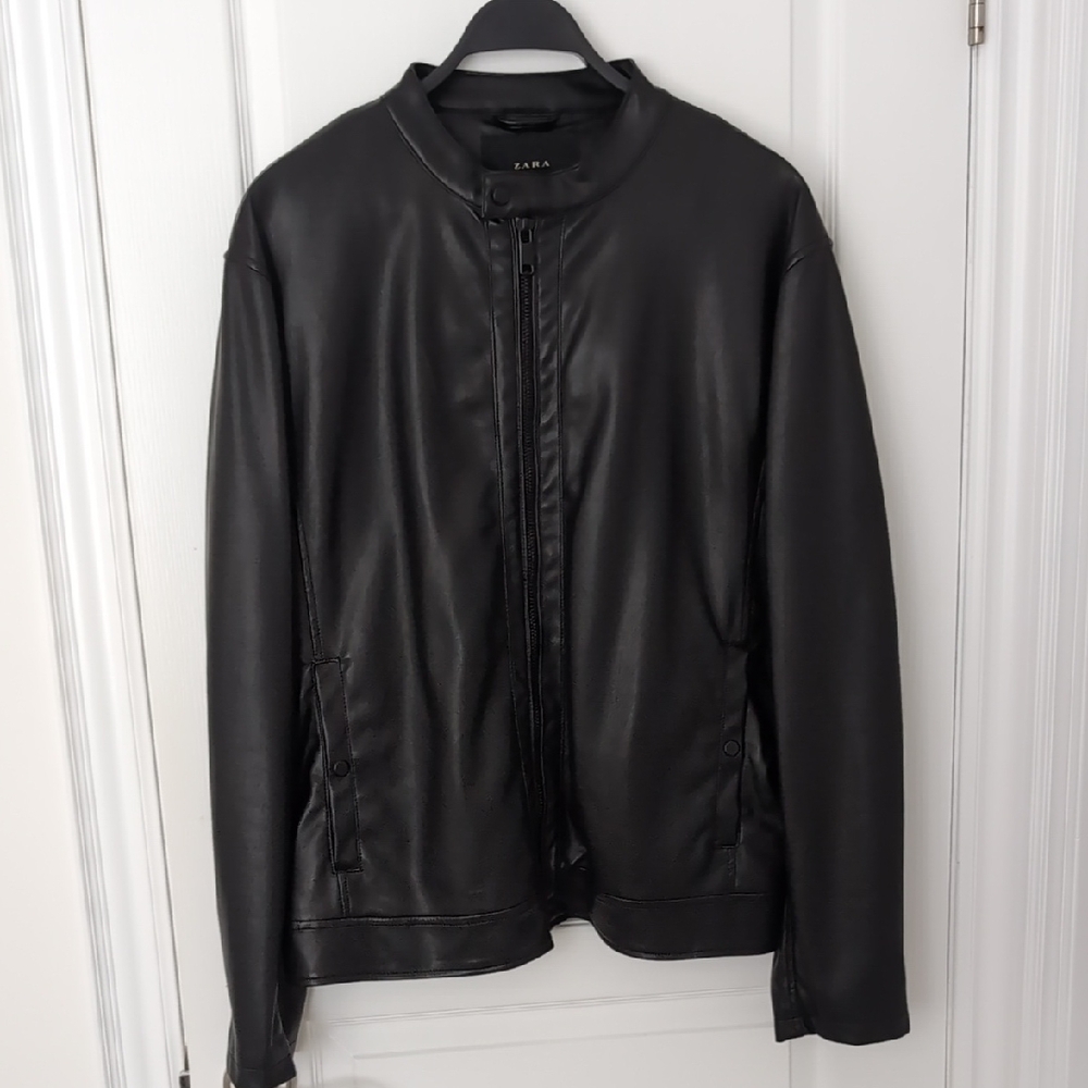 NWOT Zara Faux Leather Jacket